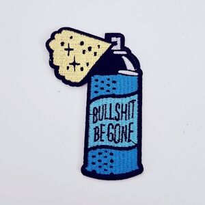 🔮3/$15 BS Be Gone Spray Iron on Patch